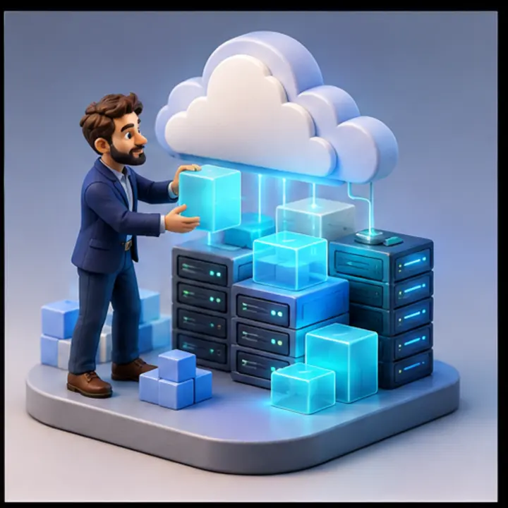 Connected services, one accountable partner. miniature technology scene
