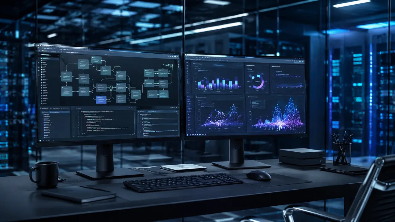 Custom web programming and analytics workstation